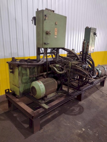 8" X 8" X 3/4" HAEUSLER MODEL #PHR-20VH HORIZONTAL &amp; VERTICAL HYDRAULIC PIPE &amp; ANGLE ROLL: STOCK #19133