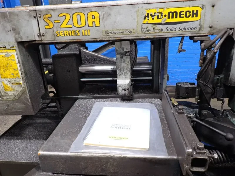 HYD-MECH 26" X 13" HORIZONTAL BAND SAW  -  S20A