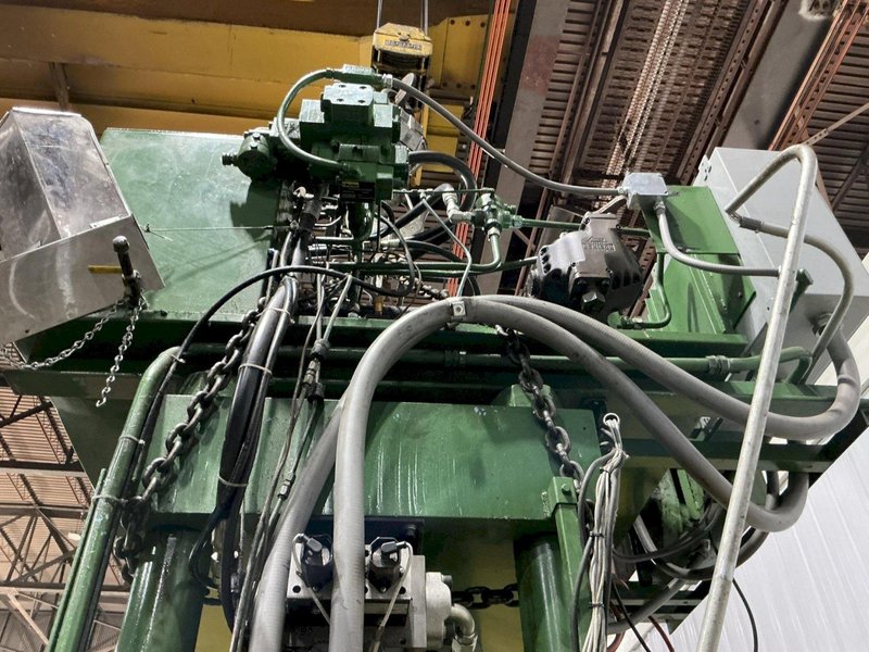 200 TON RODGERS MODEL MD200-4835 CUSHION BED 4 POST HYDRAULIC PRESS, 24" STROKE: YOBRO #25696