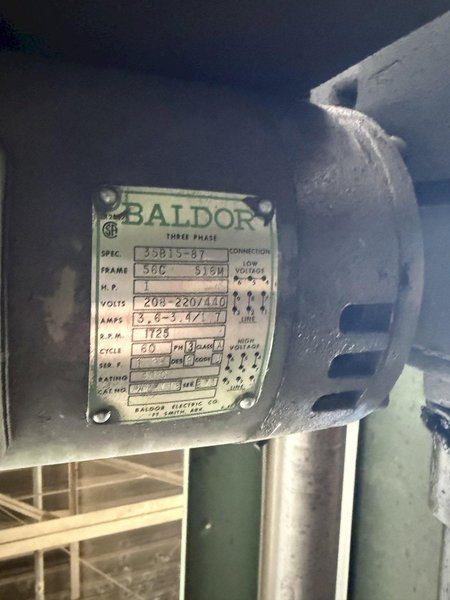 55 TON X 8&#039; WYSONG MODEL 55–6–1S MECHANICAL PRESS BRAKE. STOCK # 1001625