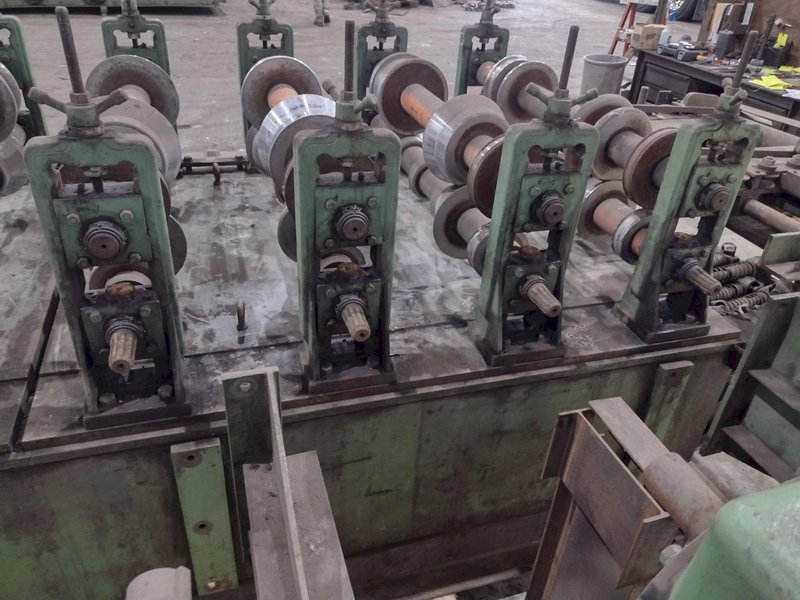 20 STAND X 3&quot; X 48&quot; ASC RAFTED ROLLFORMER, TOOLED FOR 36&quot; STANDING SEAM ROOF PANEL: STOCK #14214