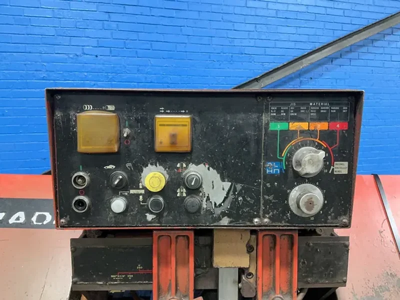 AMADA 12” X 27.5” HORIZONTAL BAND SAW  -  HA250W