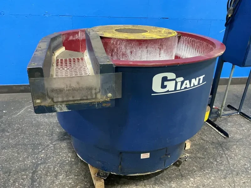 GIANT FINISHING, INC 48" VIBRATORY FINISHER  -  GB-10