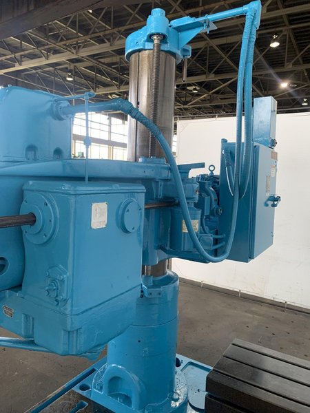 4&#039; X 11&quot;  CARLTON NATCO 1A RADIAL ARM DRILL. STOCK # 0893624