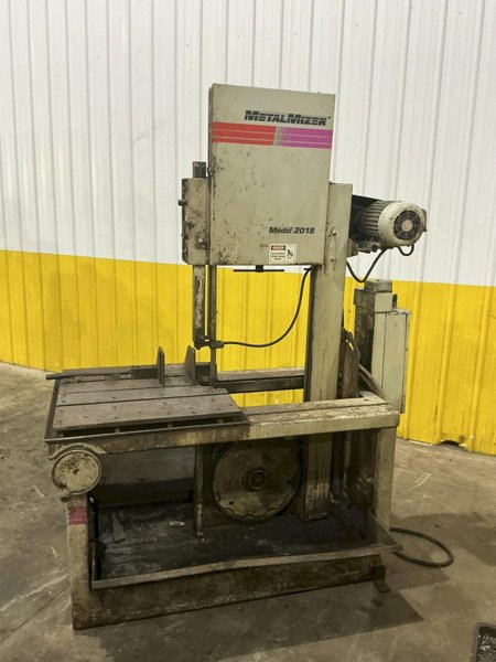 18" METALMIZER MODEL #MS2018-1 VERTICAL BANDSAW: YOBRO #25884