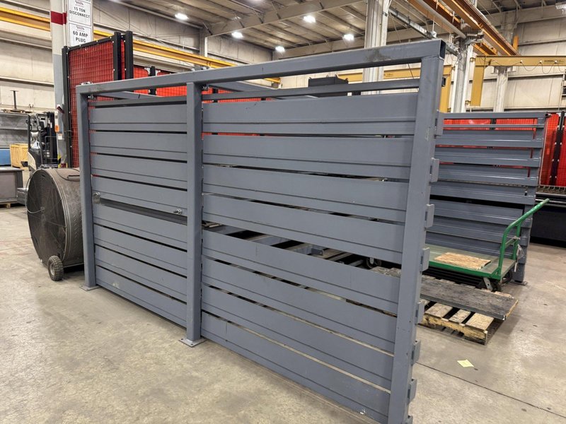 5' X 10' MODEL 8H-60X120 STEEL STORAGE SYSTEM'S RACK: STOCK #81125