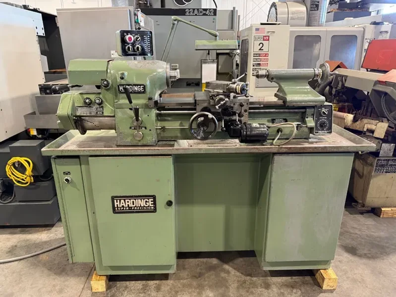 HARDINGE HLV-H-EM Super Precision Tool Room Lathe 1981’ Inch/Metric #7949
