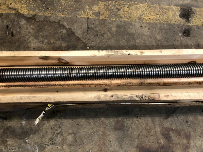 95-1/2&quot; X 1-1/8&quot; BALL SCREW: STOCK #14303