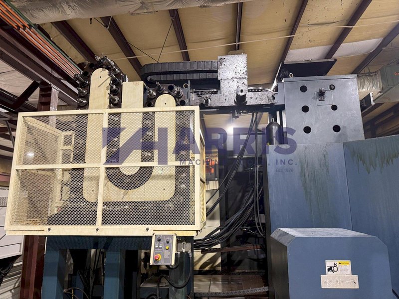 4.1&quot; Johnford CNC Table Type Horizontal Boring Mill, Model BMC-110, 78&quot; X, 70&quot; Y, 63&quot; Z, 21&quot; W, 60 ATC, Fanuc, 2009