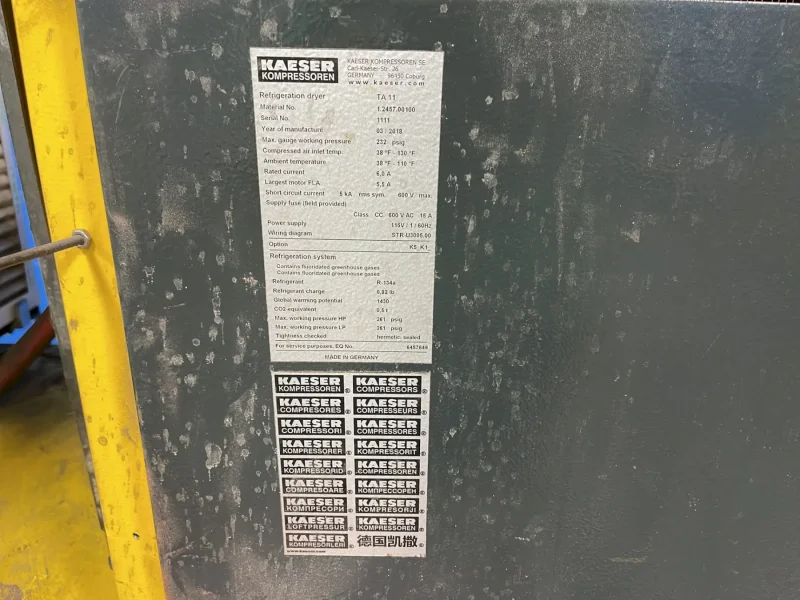 KASESER 10 HP AIR COMPRESSOR   -  SM11