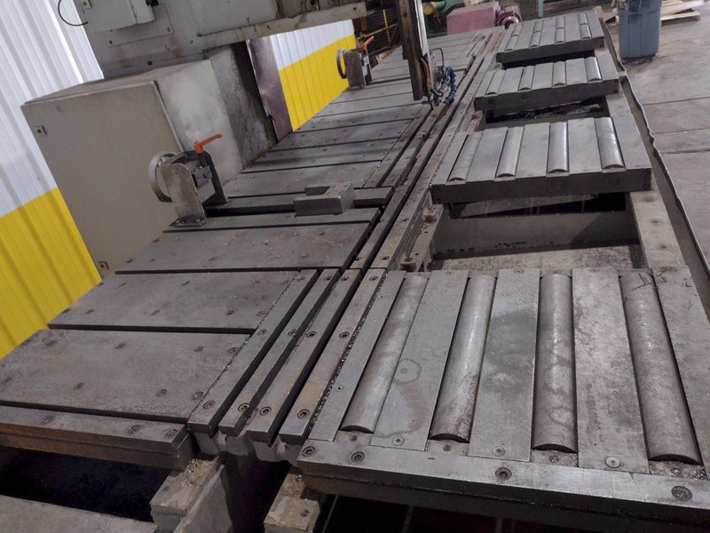 157&quot; X 26&quot; X 15&quot; H BEHRINGER MODEL #LPS-40-4 VERTICAL PLATE SAW: STOCK #17147
