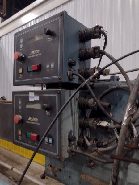 16' JETLINE ENGINEERING MODEL #LWS-192 LONGITUDINAL EXTERNAL SEAM WELDER: YOBRO #25751