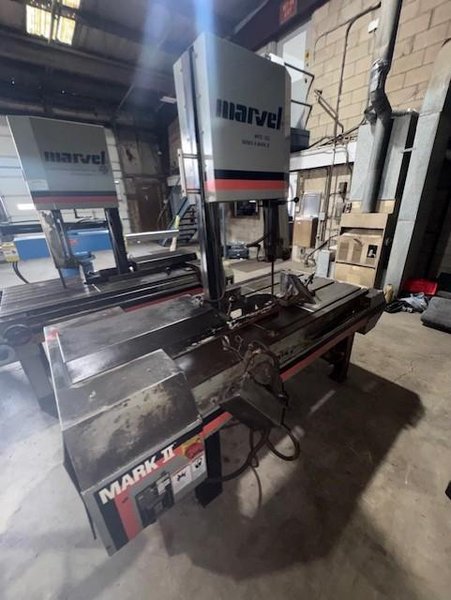 18" X 22" MARVEL 8 MARK 2 VERTICAL BAND SAW STOCK# 3908