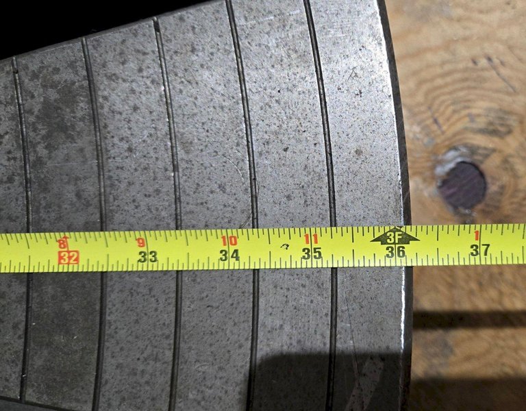 GENERIC 36″ Self-Centering 4 Jaw Lathe Chuck USED