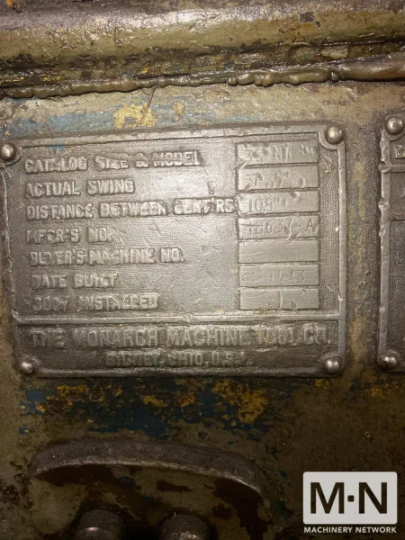 Monarch 36NN Engine Lathe