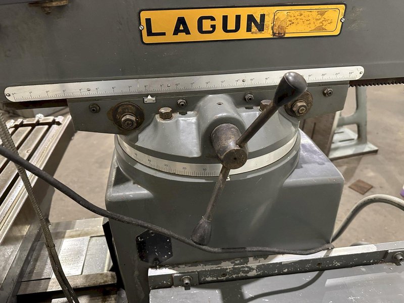 2 HP LAGUN RAM TYPE VERTICAL MILL: STOCK #77614