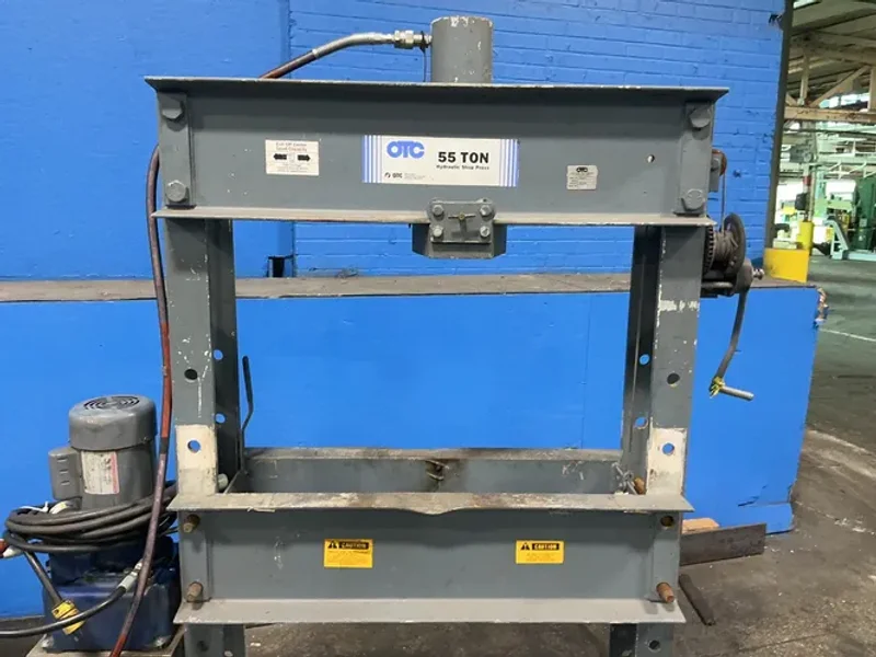 Owatonna Tool Company 55 Tons Hydraulic H-frame Press