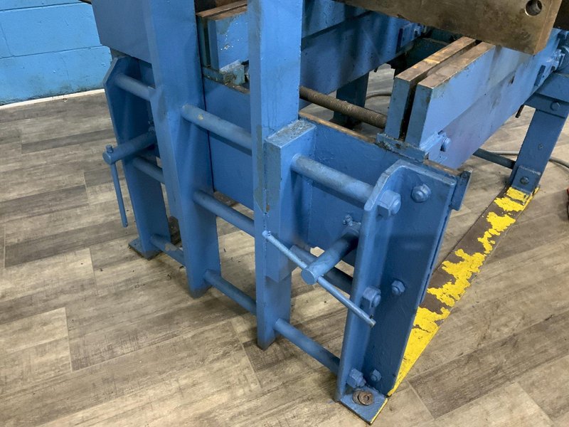50 TON OTC HYDRAULIC TRAVELING BED H-FRAME PRESS: STOCK #80782