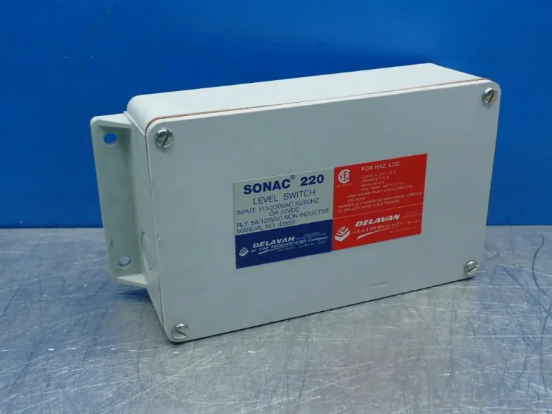 DELAVAN LEVEL SWITCH SENSOR UNIT  -  SONAC 220