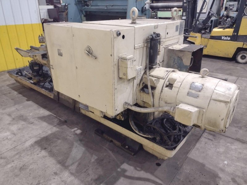 #2A WARNER &amp; SWASEY MODEL #M-3470 TURRET LATHE WITH CROSS SLIDING TURRET, " HOLE: YOBRO #24548