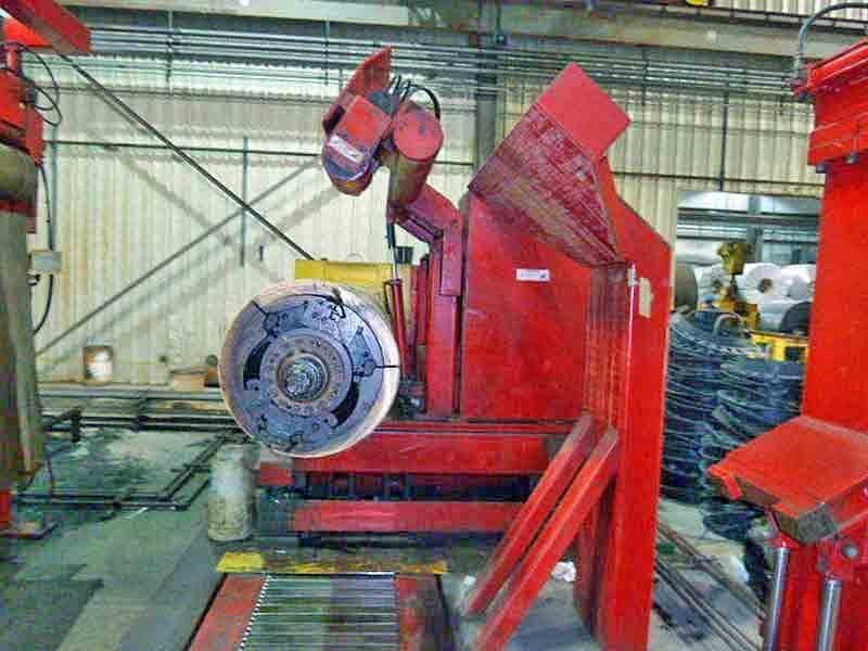 70,000# x 72" Red Bud Recoiler and Coil Car