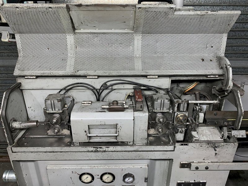 .040&quot; - .157&quot; Wafios R23 EBS Wire Straightener &amp; Cutoff, with Chamfer Unit