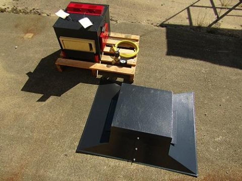 NARGESA H2 DUAL-BURNER PROPANE GAS FORGE FURNACE