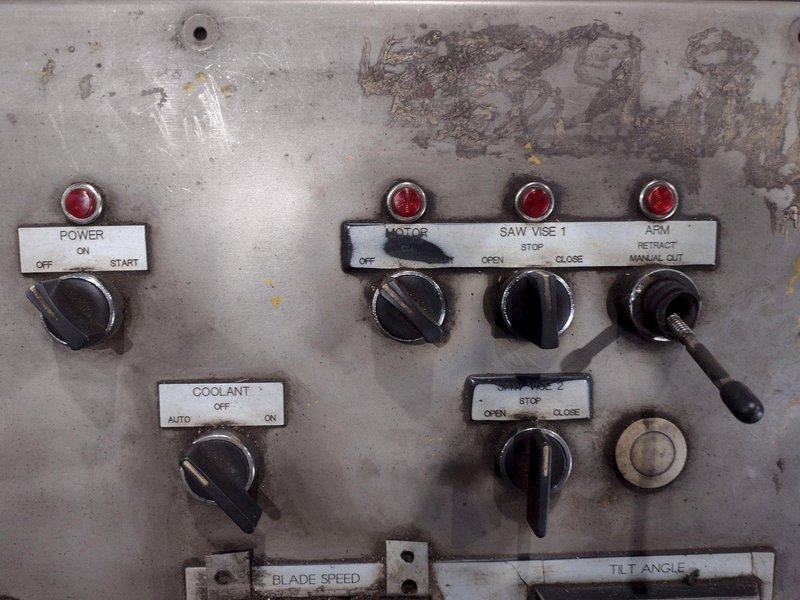 18" X 24" HEM MODEL #VT120HM POWER MITER/TILT VERTICAL BAND SAW: STOCK #19132