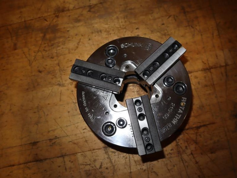 Schunk 215-66 3-Jaw Lathe Chuck D1-4 Mounting- Auction Item