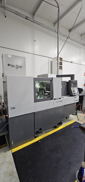 Citizen Model A32-2M7P, 7 Axis Swiss Style Lathe, 2015 –  Edge C-332 Bar Feeder, CB 510 Mist Control