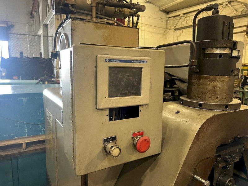 Reed Model A25 3 Die Cylindrical Die Thrufeed/Infeed Thread Rolling Machine