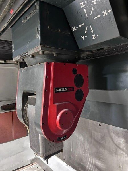 Fidia K199 5 Axis CNC Vertical Machining Center Mill 24000 Rpm