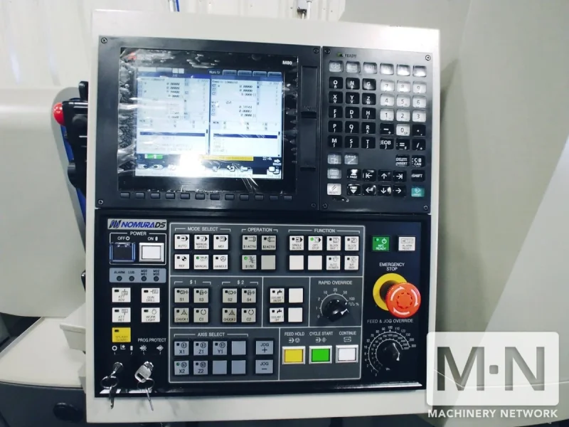 Nomura NN-38UB8 CNC Swiss Lathe, 2020