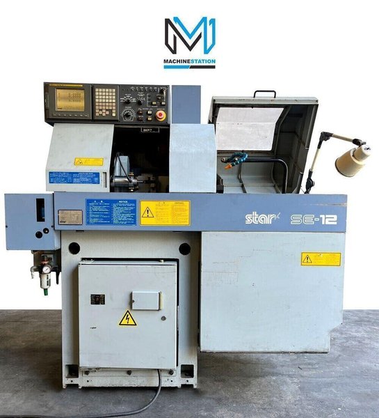 Star SE-12 CNC Swiss Screw Turning Lathe