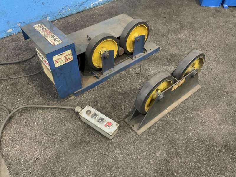 4000 LBS PANDJIRIS MODEL # PIPER 3 TANK TURNING ROLL SET: STOCK #80343