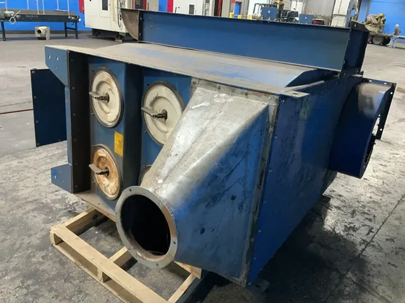 NEW YORK BLOWER COMPANY / TORIT 56”X85.5” HOPPER DUST COLLECTOR  -  2-4