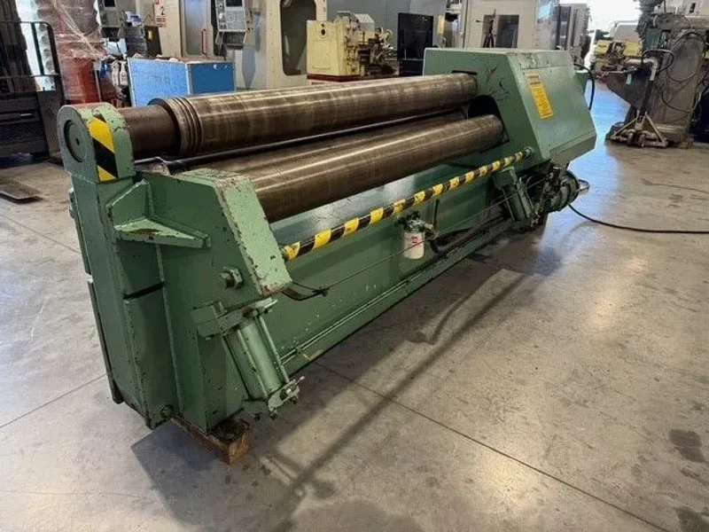 MONTGOMERY 6’ x ¼” 3 Roll Plate Bending Roll USA #7398