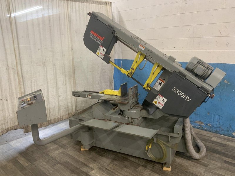 12" X 18" MARVEL SPARTAN SERIES S330HV HORIZONTAL BANDSAW: STOCK #80705