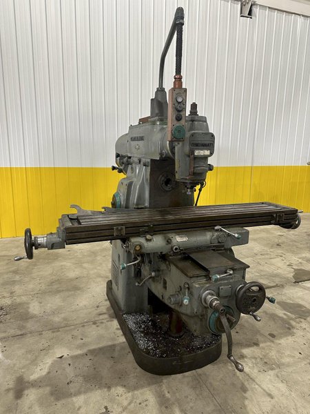 #4 CINCINNATI MODEL #410-14 HORIZONTAL MILL WITH TOOLKMAKERS VERTICAL HEAD: STOCK #20605