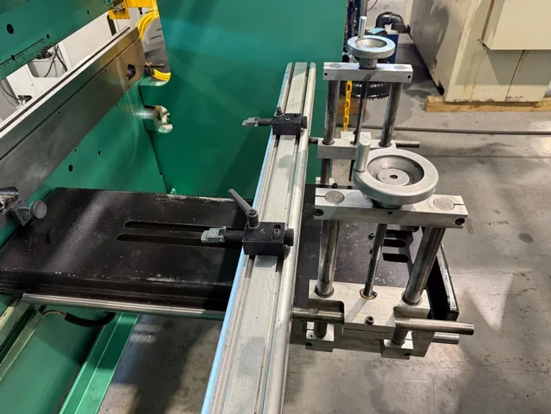 PIRANHA #3506  6’ x 35 Ton Hydraulic Press Brake &amp; CNC Back Gauge USA #7982