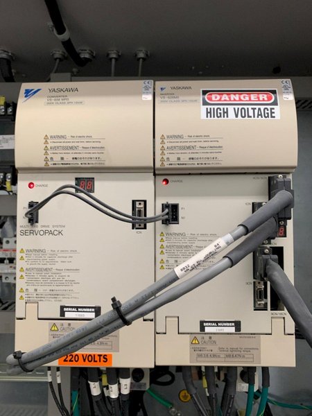 2011 Milltronics VM22 with Sidemount Tool Changer and 15,000 RPM Spindle