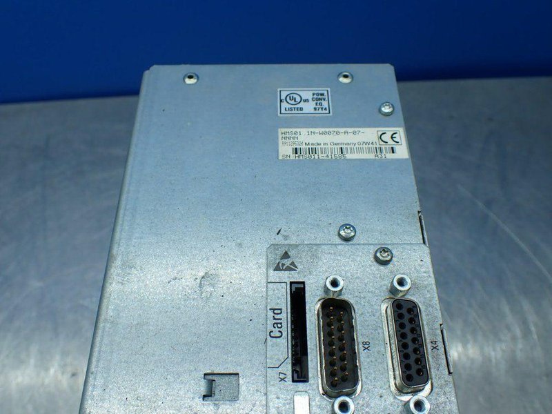 REXROTH INDRADRIVE M SERVO DRIVE. HMS01.1N-W0070-A-07-NNNN  -  R911295331