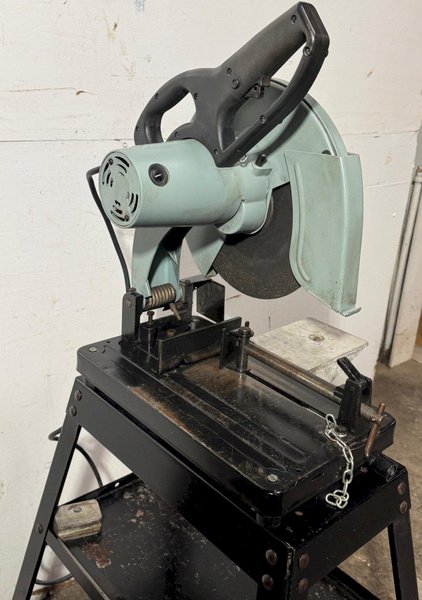 14" Delta Abrasive Cut-Off Saw Model 20-150, Stand, 1 Phase