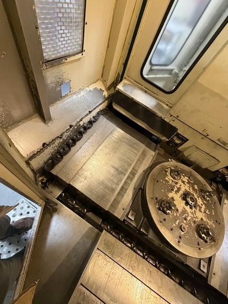 Mitsui Seiki HU63A HMC, 2007 – Full 4th-Axis, Through Spindle Coolant