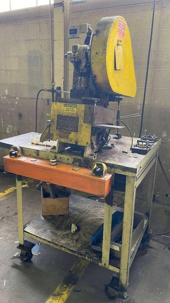 5 TON ALBA ALLEN BT-5 BENCH TOP OBI PRESS. STOCK # 0954321