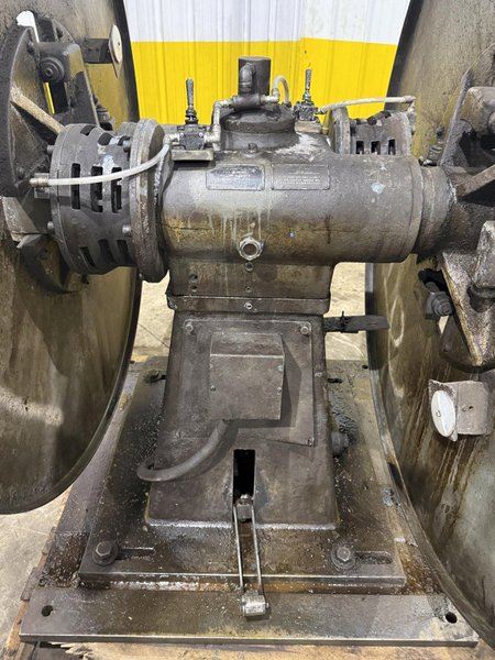 4,000 LBS x 12" x 60" LITTELL MODEL #40-12 DOUBLE END AUTO CENTERING UNCOILER COIL REEL: YOBRO #24308