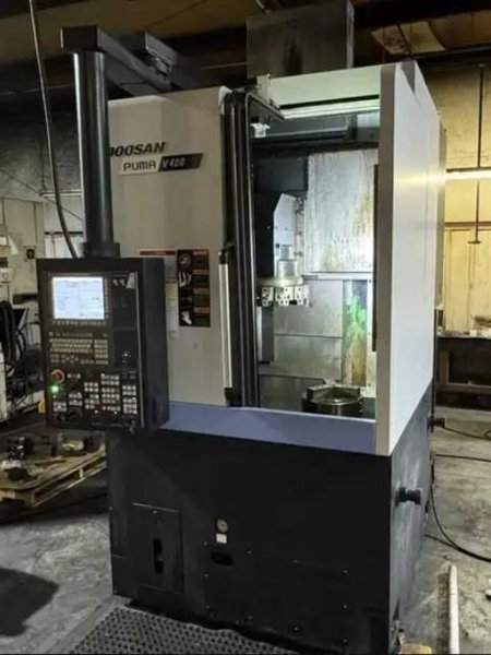 2020 Doosan Puma V400L CNC VTL Vertical Lathe For Sale