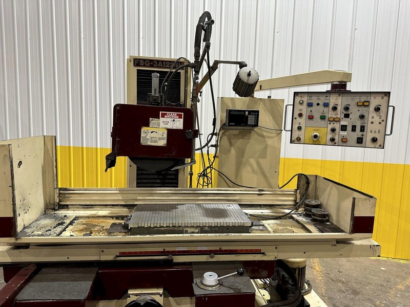 12&quot; X 24&quot; CHEVALIER MODEL #FSG-3A1224H 3 AXIS AUTOMATIC HORIZONTAL SURFACE GRINDER: STOCK #19824
