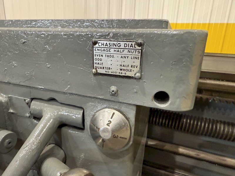 26&quot;/56&quot; X 72&quot;/120&quot; LEBLOND HEAVY DUTY SLIDING BED GAP BED ENGINE LATHE 1.75&quot; HOLE : STOCK 22337