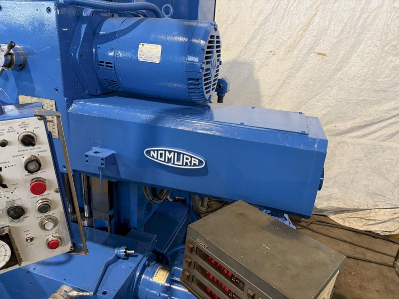 3.35" NOMURA B85-SR HORIZONTAL TABLE TYPE BORING MILL.(BUILT IN ROTARY) STOCK # 1111825
